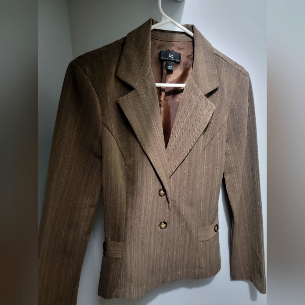 Brown blazer